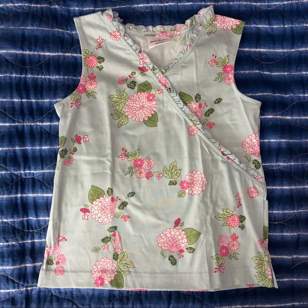 NWT Hanna Anderson Floral Blouse